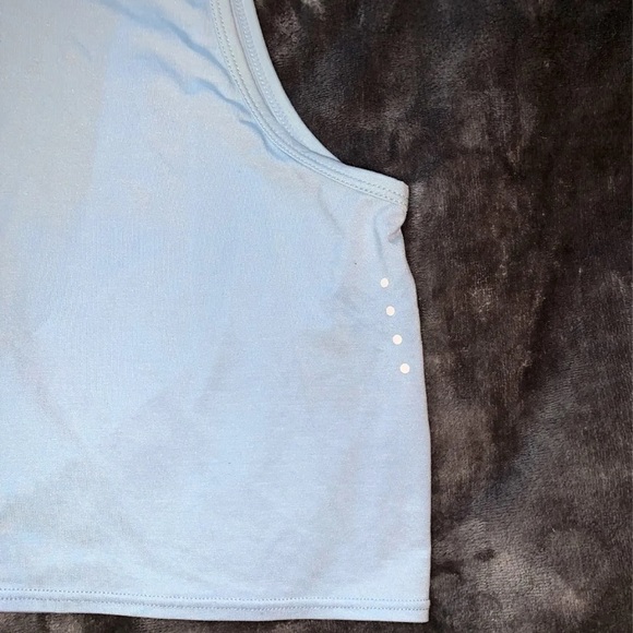 ACTA Double Tie Tank Top - Icy Blue - Picture 2 of 5